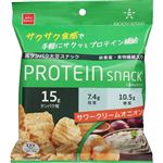 おやつカンパニー BODY STAR サクサク食感 プロテインスナック サワークリームオニオン味 40g
