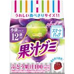 明治 果汁グミ スマートパック ぶどう 163g（12袋入）