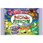 明治 きのこの山とたけのこの里エッセルスーパーカップ超バニラ味袋 8袋入