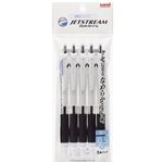 三菱鉛筆 ジェットストリーム 0.5mm  黒 5本入