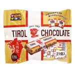 チロルチョコ ミルクヌガーパック 21個入