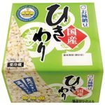 丸美屋 お城納豆 国産ひきわり納豆 30g×3個