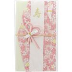 マルアイ 金封 hana 洋風（ピンク）中袋付 1枚入