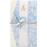 マルアイ 金封 hana 洋風（ブルー）中袋付 1枚入