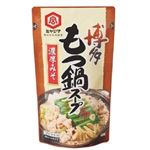 宮島 博多もつ鍋スープ 濃厚みそ ストレートタイプ 720g（3～4人前）