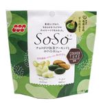 吉田ピーナツ SoSoチョコがけ抹茶アーモンドとホワイトカシュー40g