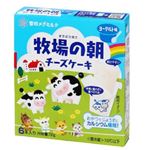 雪印メグミルク 牧場の朝チーズケーキヨーグルト味 72g（6本入り）