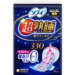 ユニ・チャーム ソフィ 超熟睡ガード 特に多い夜用 330 羽つき 14コ入
