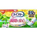 ユニ・チャーム ライフリー その瞬間も安心 300cc 32枚入
