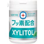 ロッテ キシリトールガム＋フッ素（ペパーミント）スリムボトル 125g