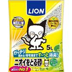 ライオンペット ニオイをとる砂 リラックスグリーンの香り 5L