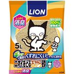 ライオンペット ニオイをとるおから砂 リラックスラベンダーの香り 5L
