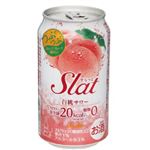 アサヒ Slat（すらっと）白桃サワー 3％ 350ml