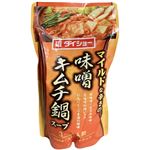 ダイショー 味噌キムチ鍋スープ ストレートタイプ 750g（3～4人前）