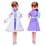 タカラトミー リカちゃん LWー14 ドクター＆ナースドレスセット