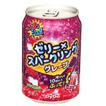 ダイドードリンコ ぷるっシュ！！ゼリー スパークリング グレープ 280g