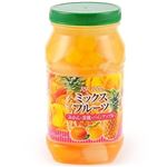 トップフード ミックスフルーツ（みかん・黄桃・パインアップル）固形量370g 内容総量695g