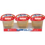 雪印メグミルク フルーティーりんごゼリー 70g×3個組