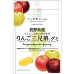 全農 ニッポンエール 長野県産りんご三兄弟グミ 40g