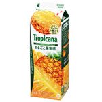 キリン トロピカーナ 100%まるごと果実感 パインアップル 900ml