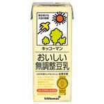 キッコーマン おいしい無調整豆乳 200ml