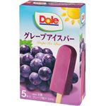 ロッテ Doleグレープアイスバー 40ml×5本入