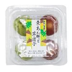 あわしま堂 栗あん餅と草団子 4個