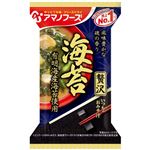 アマノフーズ いつものおみそ汁贅沢 海苔 1食