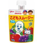 グリコ 幼児のみもの こどもスムージーりんごとぶどう 70g
