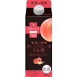 合同酒精 果実の楽園プラス もも酒 コラーゲン入り 500ml