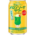 合同酒精 昔懐かしいメロンソーダサワー ALC.3％ 350ml
