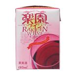 清洲桜醸造 楽園ワイン 赤 ミニパック 180ml