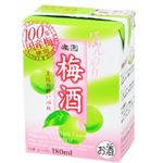 清洲桜醸造 楽園 梅酒 ミニパック 8度以上9度未満 180ml