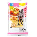 さとの雪 国産大豆 揚げだしとうふ（特製梅香るかつお風味たれ）1パック（揚げだし豆腐2個／添付たれ10g）