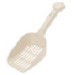 リッチェル コロル ネコトイレ用スコップ 小粒用 ベージュ 1個