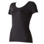 トップバリュ PEACE FIT WARM 3分袖 クロ M レディス