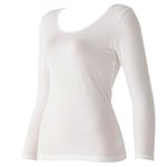 トップバリュ PEACE FIT WARM 8分袖 オフ XL レディス