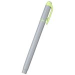 トップバリュ ラインマーカー ミルクグレー軸 イエロー