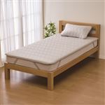 HOME COORDY 春・夏・秋まで長～く使える リバーシブル コールド敷パッド グレージュ シングル 100×200cm