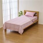 HOME COORDY 速く乾くタオルケット ピンク シングル 140cm×190cm