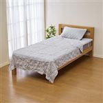 HOME COORDY くしゅくしゅガーゼケット グレー シングル