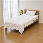 HOME COORDY くしゅくしゅガーゼケット ホワイト シングル