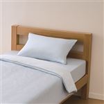 HOME COORDY 両面使える コールドまくらカバー ブルー 43×63cm