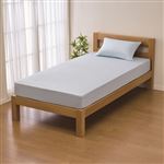 HOME COORDY コールド 敷ふとん&マットレス兼用ワンタッチシーツ ブルー シングル 100cm×200cm+マチ30cm
