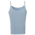 トップバリュ レディス PEACE FIT COOL キャミソール Aウスアオ S