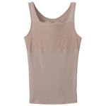 トップバリュ レディス PEACE FIT COOL レース付タンクトップ Aウスアカ 2XL