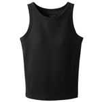 トップバリュ レディス PEACE FIT SilkyFACT コットン モールドカップ付 アメリカンスリーブ クロ M