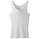 トップバリュ レディス PEACE FIT COOL コットン100% タンクトップ オフ L