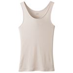 トップバリュ レディス PEACE FIT COOL コットン100% タンクトップ ベージュ 2XL