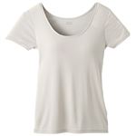 トップバリュ レディス PEACE FIT COOL カップ付3分袖 Aベージュ M